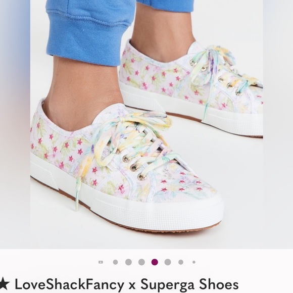 Love shack fancy Superga Shoes size 7 eu 37 1/2 - Picture 10 of 10